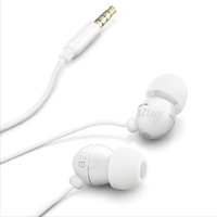 Azuri oreillette stereo mains-libres - blanc - 3.5 mm - universel