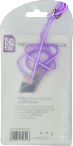 Funtastix Phone Elastic Backpack - donkerrood