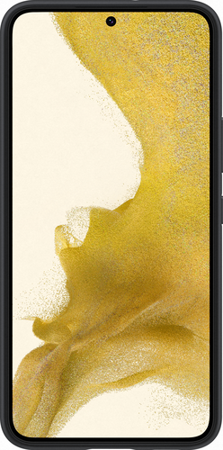 Samsung Silicone Cover - Zwart - Voor Samsung Galaxy S22