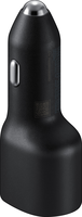 Samsung duo autolader - USB A + USB C - snel laden 40W - Zwart