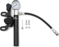 U.P. PORTABLE MANUAL AIR PUMP WITH GAUGE