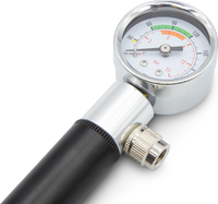 U.P. PORTABLE MANUAL AIR PUMP WITH GAUGE