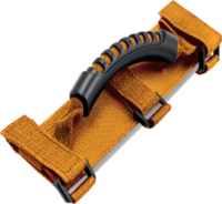 U.P. CARRY-HANDLE FOR E-SCOOTER ORANGE + REFLECTIVE BAND