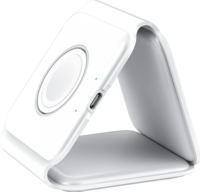 Muvit Tiger MagSafe 3 in 1 Wireless Charger - White