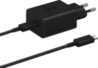 Samsung fast charging 45W USB-C thuislader (met C to C cable 1.8m) - Zwart