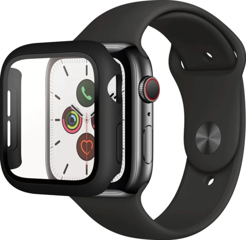 PanzerGlass Screen Protector - Black - voor Apple Watch Series 4/5/6/SE 40mm