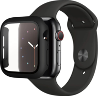 PanzerGlass Screen Protector - Black - for Apple Watch Series 4/5/6/SE 44mm