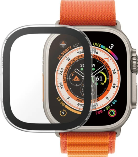 PanzerGlass Screen Pro Ultra-Wide Fit - Clear - voor Apple Watch Ultra 49mm