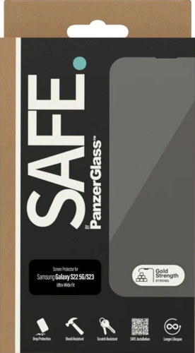 SAFE. by PZ Screen Pro Ultra-Wide Fit - Clear - for Samsung Galaxy S23/S22