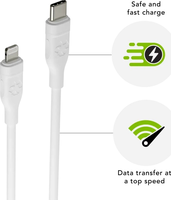 Dbramante Kabel - 1m USB-C to Lightning - Wit