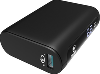 Muvit Tiger Powerbank 10000 mah PD with 2 USB-C cables - Black