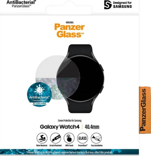 PanzerGlass Screen Protector - Clear - voor Samsung Galaxy Watch 4 40.4mm