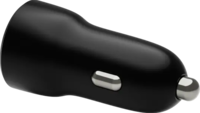 Dbramante re-charge - Autolader - USB-C 30W+USB-A 18W - zwart