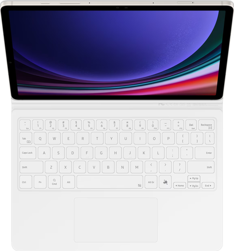 Samsung book cover keyboard (AZERTY) - Wit - Voor Samsung Tab S9/S9 FE/S10 FE Samsung book cover keyboard (AZERTY) - Wit - Voor Samsung Tab S9/S9 FE/S10 FE