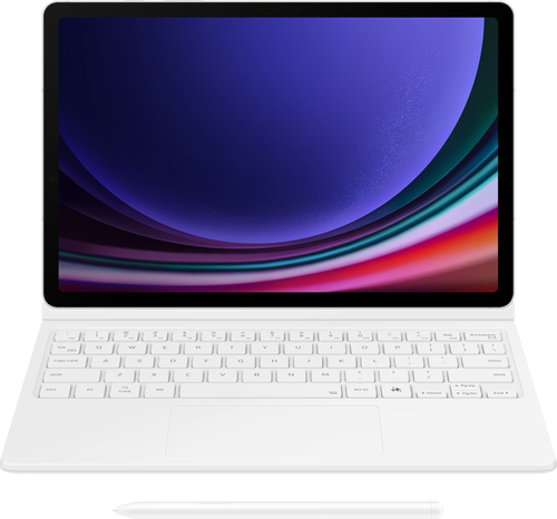 Samsung book cover keyboard (AZERTY) - Wit - Voor Samsung Tab S9/S9 FE/S10 FE Samsung book cover keyboard (AZERTY) - Wit - Voor Samsung Tab S9/S9 FE/S10 FE