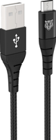 Muvit Tiger Cable USB-A to micro USB 2M - Black