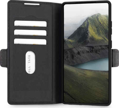 DBramante wallet bookcover Oslo Pro - Zwart - voor Samsung Galaxy S25 Ultra