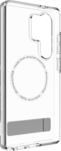 DBramante recycled cover Iceland Pro Qi(2) Kickstand - Clear - Samsung S25 Ultra