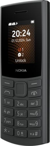NOKIA 105 4G Charcoal - 2024  - USB- C