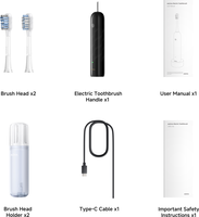 Mova Personal Care Toothbrush Fresh Black