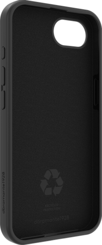 Dbramante recycled silicone case Costa Rica - zwart - voor Apple iPhone 17e/16e