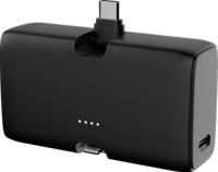 Sinox Plug-in Powerbank 12W USB-C & Lightning - Noir