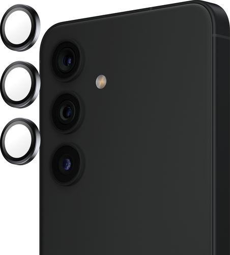 PanzerGlass Hoops Lens Protector - Zwart - voor Samsung Galaxy S25 Plus