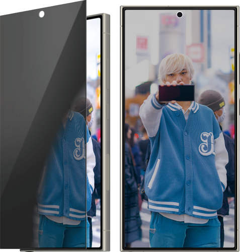 PanzerGlass Privacy Screen Protector - Clear - voor Samsung Galaxy S25 Ultra