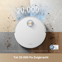 Dreame Robotstofzuiger X50 Ultra Complete Wit