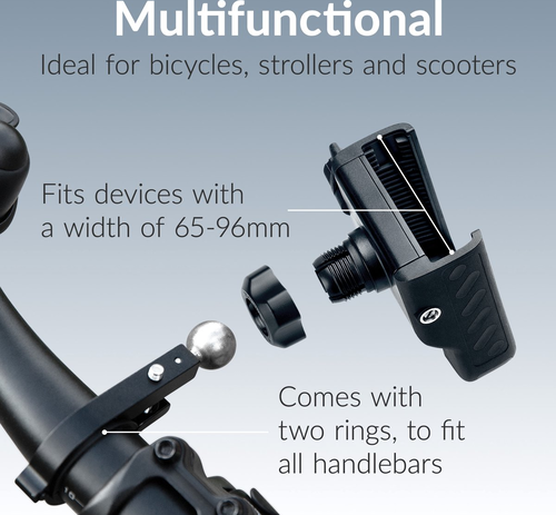 Mobilize Quick Lock Bike Holder - Zwart