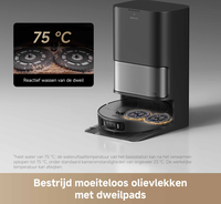 Dreame Robotstofzuiger L40 Ultra AE Zwart