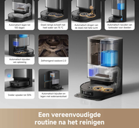 Dreame Robotstofzuiger L40 Ultra AE Zwart