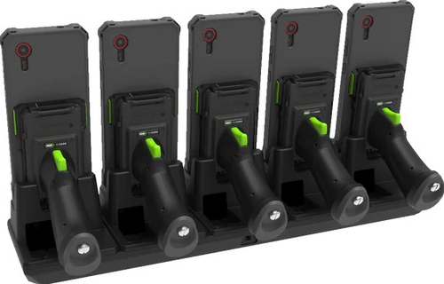 Koamtac - KDC1100-XCover7 5-Slot Pistol No battery & 1.0W UHF Charging Cradle EU