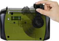 SINOX Emergency Survival Radio/Lamp/Powerbank - USB-C - Groen/Zwart