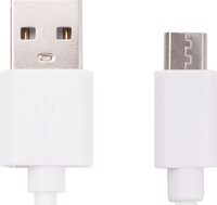 Musthavz to Go USB-A to Micro USB Cable 0.5m - White