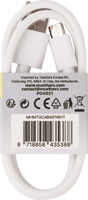 Musthavz to Go USB-A to Micro USB Cable 0.5m - Blanc