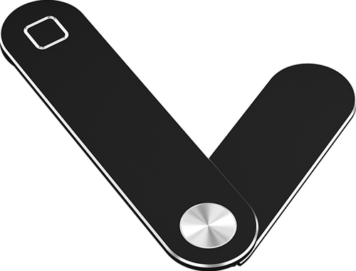 Grab & Go by Sinox - Magnetic laptop phone holder - Zwart