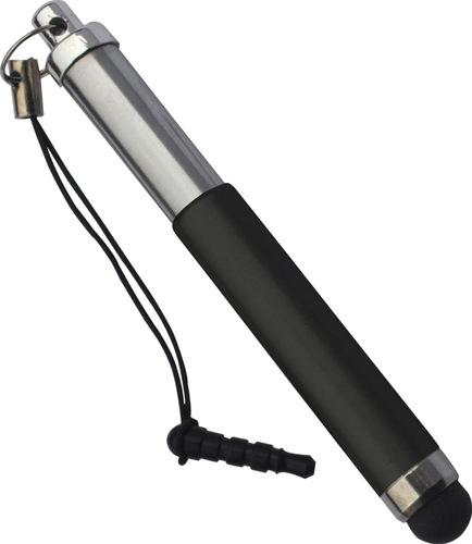 Grab & Go by Sinox - Mini rectractable phone stylus - Zwart