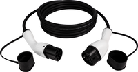 SINOX EV Charging Cable, Type 2 -Type 2 16A 3 Phase, 5m - Zwart