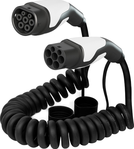SINOX EV Charging Cable, Type 2 -Type 2 32A 3 Phase, 3m - Zwart SINOX EV Charging Cable, Type 2 -Type 2 32A 3 Phase, 3m - Zwart