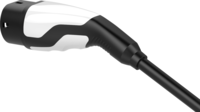 SINOX EV Spiral Charging Cable, Type 2 -Type 2 32A 3 Phase, 3-5m - Zwart