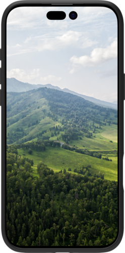 DBramante recycled cover Greenland - Noir - pour iPhone 17 Pro Max/ 18 Pro Max