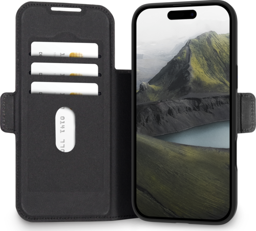 DBramante wallet bookcover Oslo Pro - Noir - pour iPhone 17 Pro Max/ 18 Pro Max