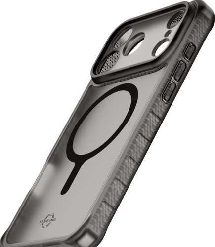 ITSkins Hybrid R Frost Magsafe - noir - pour iPhone 17 Pro Max/18 Pro Max