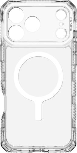 ITSkins Supreme R Magsafe - transparant/blanc - for iPhone 17 Pro Max/18 Pro Max