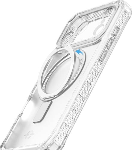 ITSkins Hybrid R Vapor Stand Magsafe - transparant - pour iPhone 17 Pro Max/18 Pro Max