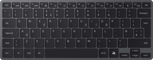 Samsung Smart Keyboard - Donkergrijs