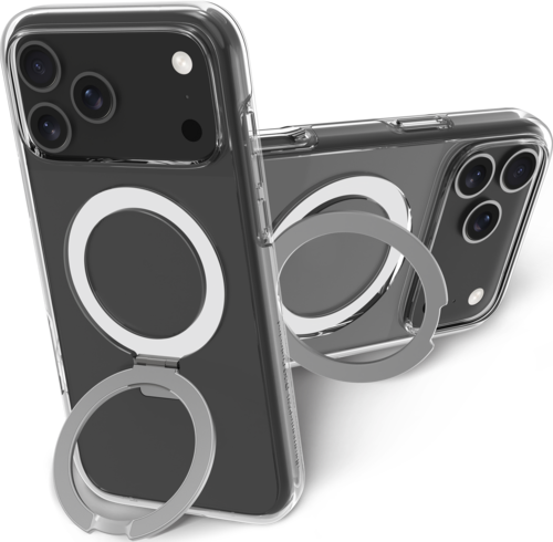 DBramante recycled cover Iceland D3O MS Kickstand - Clear - iPhone 17 Pro Max