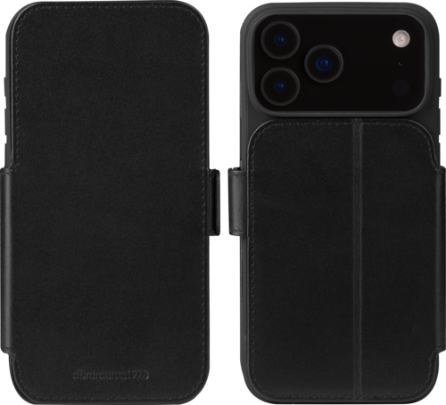 DBramante slim wallet bookcover Copenhagen - black - iPhone 17Pro Max/18 Pro Max
