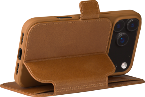 DBramante slim wallet bookcover Copenhagen - Tan - iPhone 17 Pro Max/18 Pro Max
